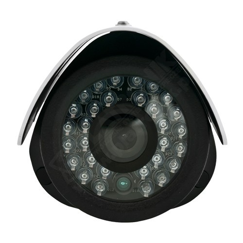 Camara IP Bullet Exterior con IR LEDs, CMOS 1/3", 1.3 Mpx, IR hasta 30 mts, 3D DNR, DWDR y BLC, Estándar ONVIF