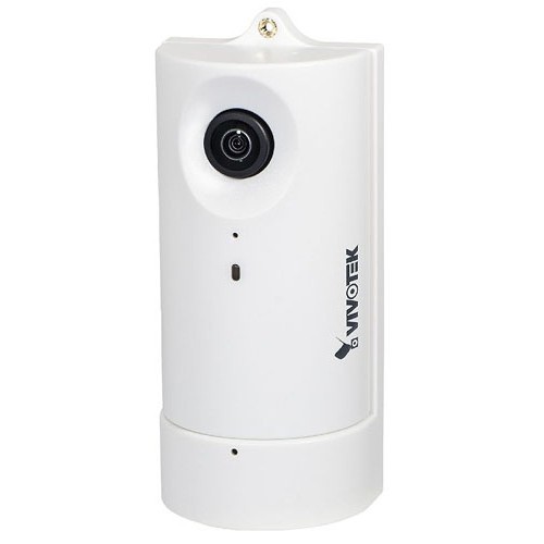 Camara Cubo IP interior compacta, 1 Mpx, 30 fps 1280x800, Visión panorámica 180 grados, Micrófono, PoE